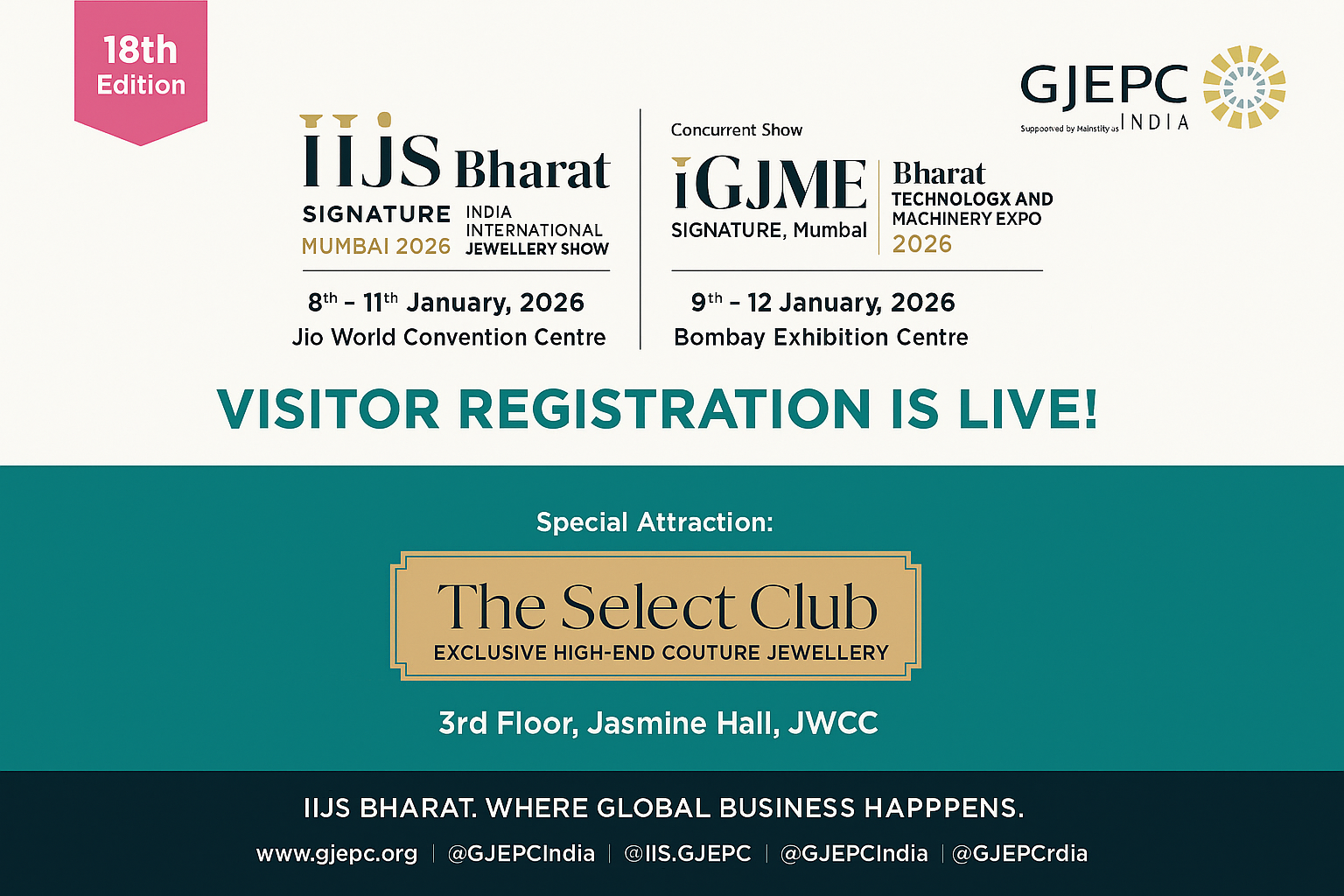 The Global Stage for Indian Jewels A Deep Dive into IIJS Signature 2026 and IIJS Tritiya 2026