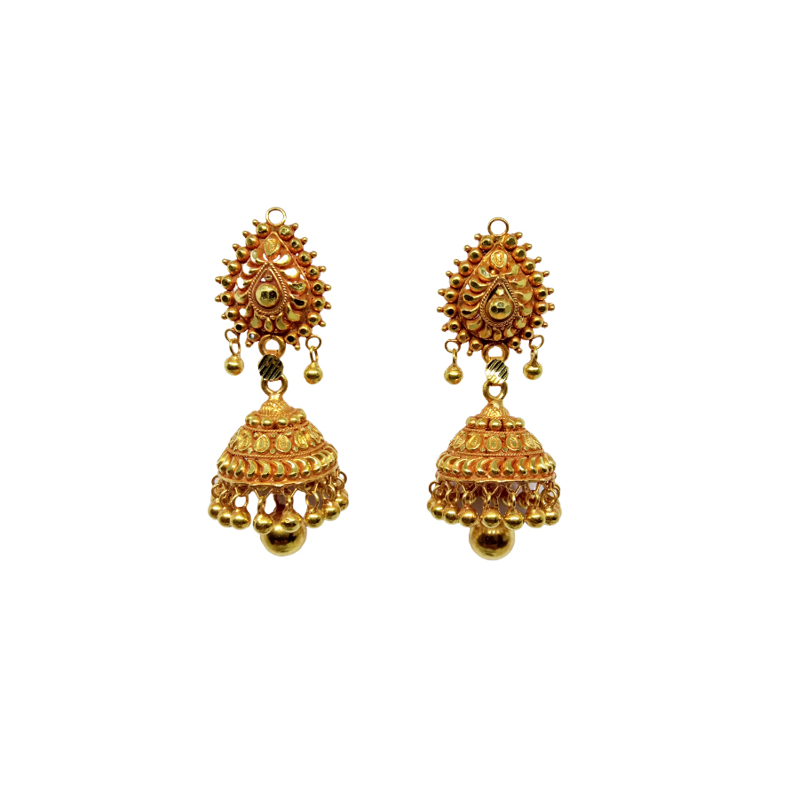 light weight gold suidhaga earrings designs with weight & price // Sone ki  hanging earrings designs - YouTube
